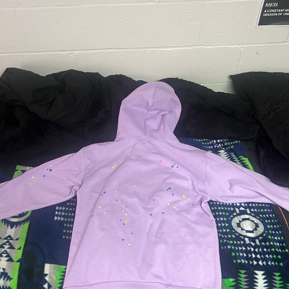 Sp5der açaí hoodie - Picture 2 of 3